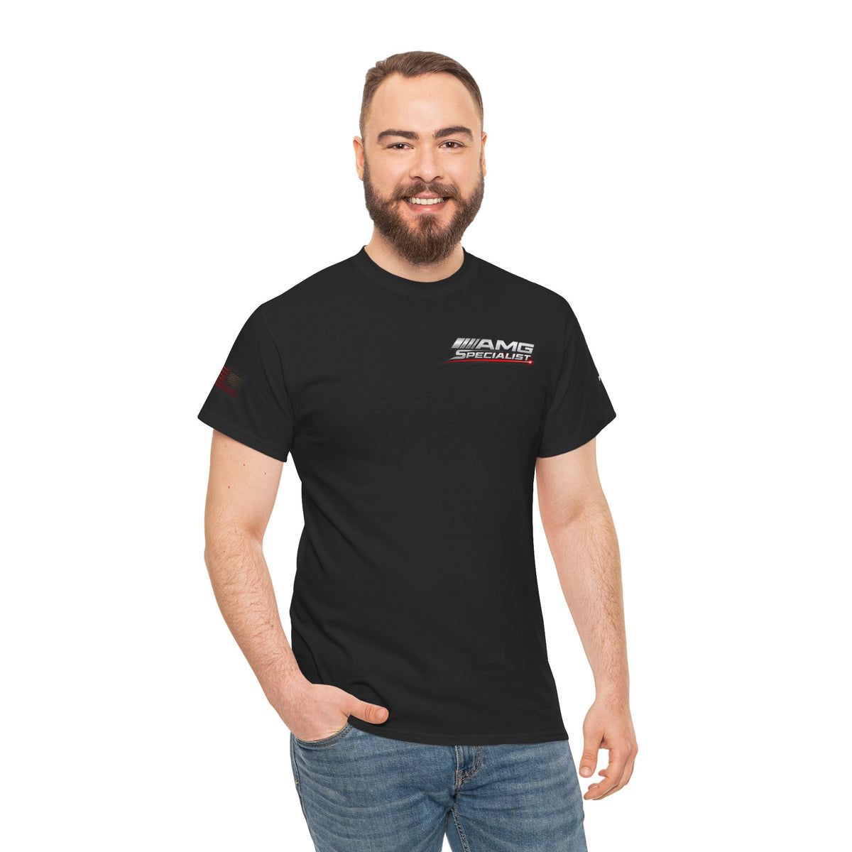 AMG THEME FLAG TEE